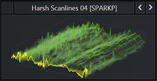 Serum WaveTable called 'Harsh Scanlines 4' from our Future Tech Pop Pack