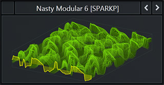 Serum WaveTable called 'Nasty Modular 6' that comes with 'Future Tech Pop'