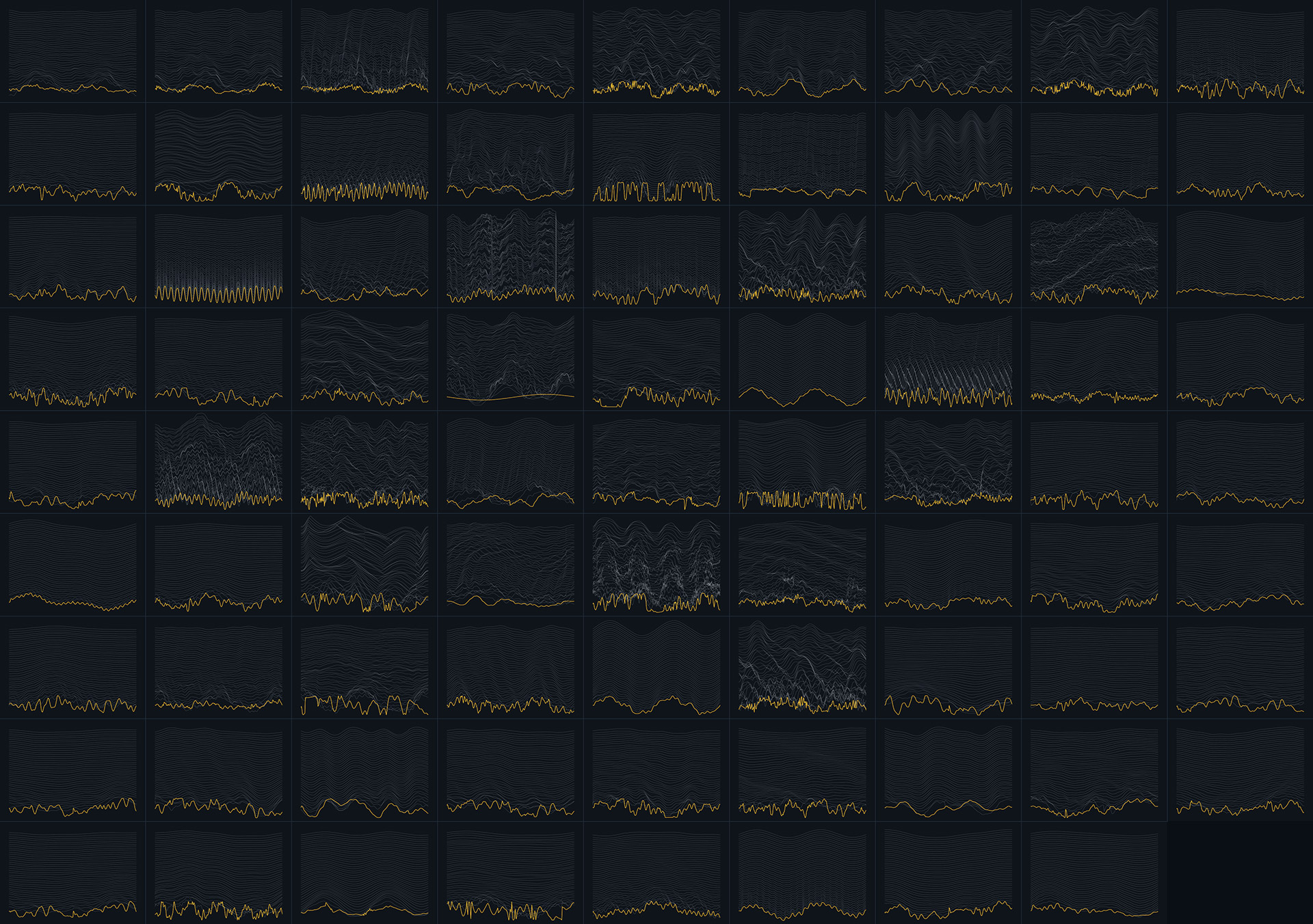 collage of custom made wavetables for ableton wavetable presets and screenshots of ableton wavetable synth's GUI